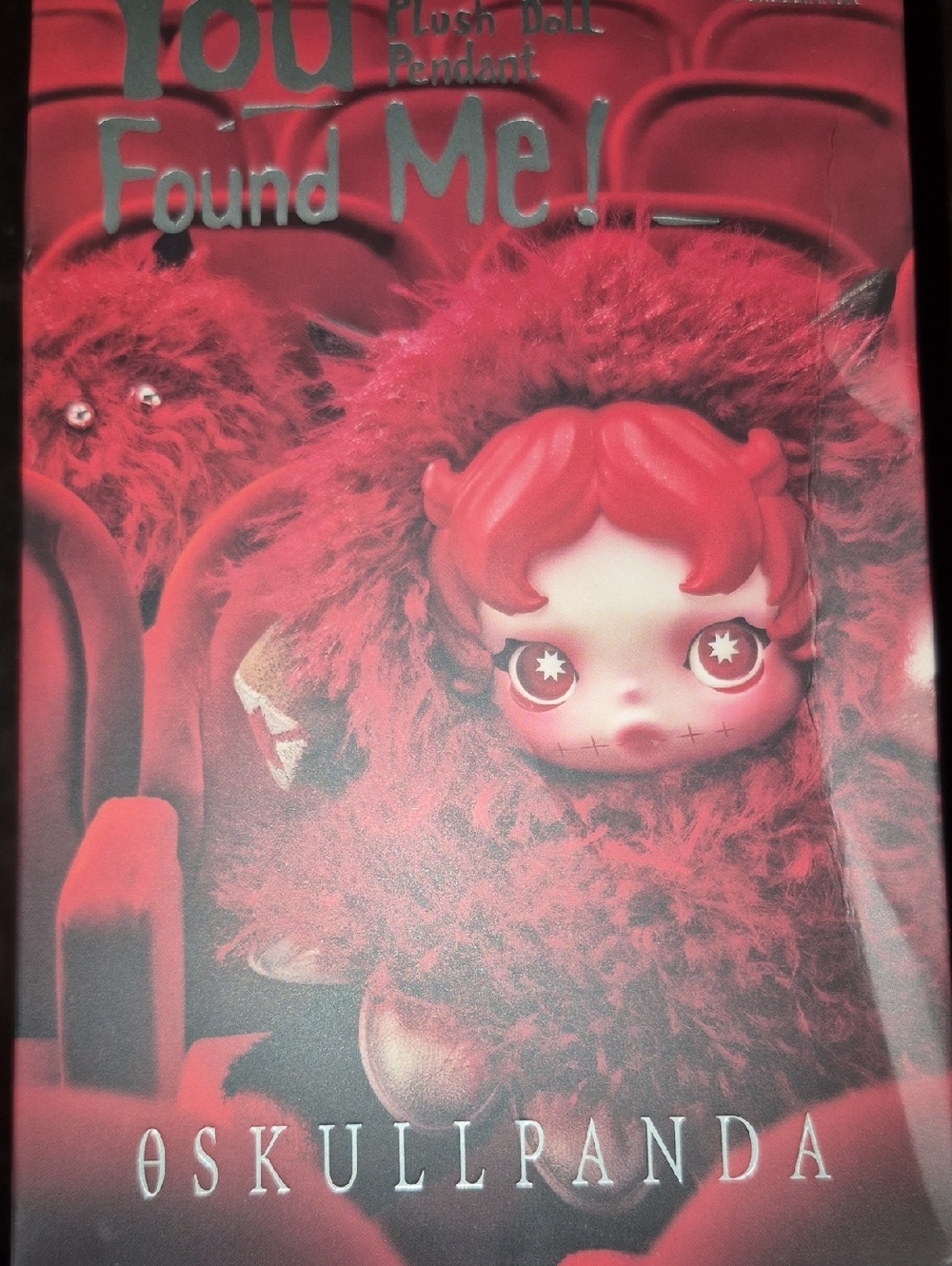 Skullpanda You Found Me! Plush Doll Pendant